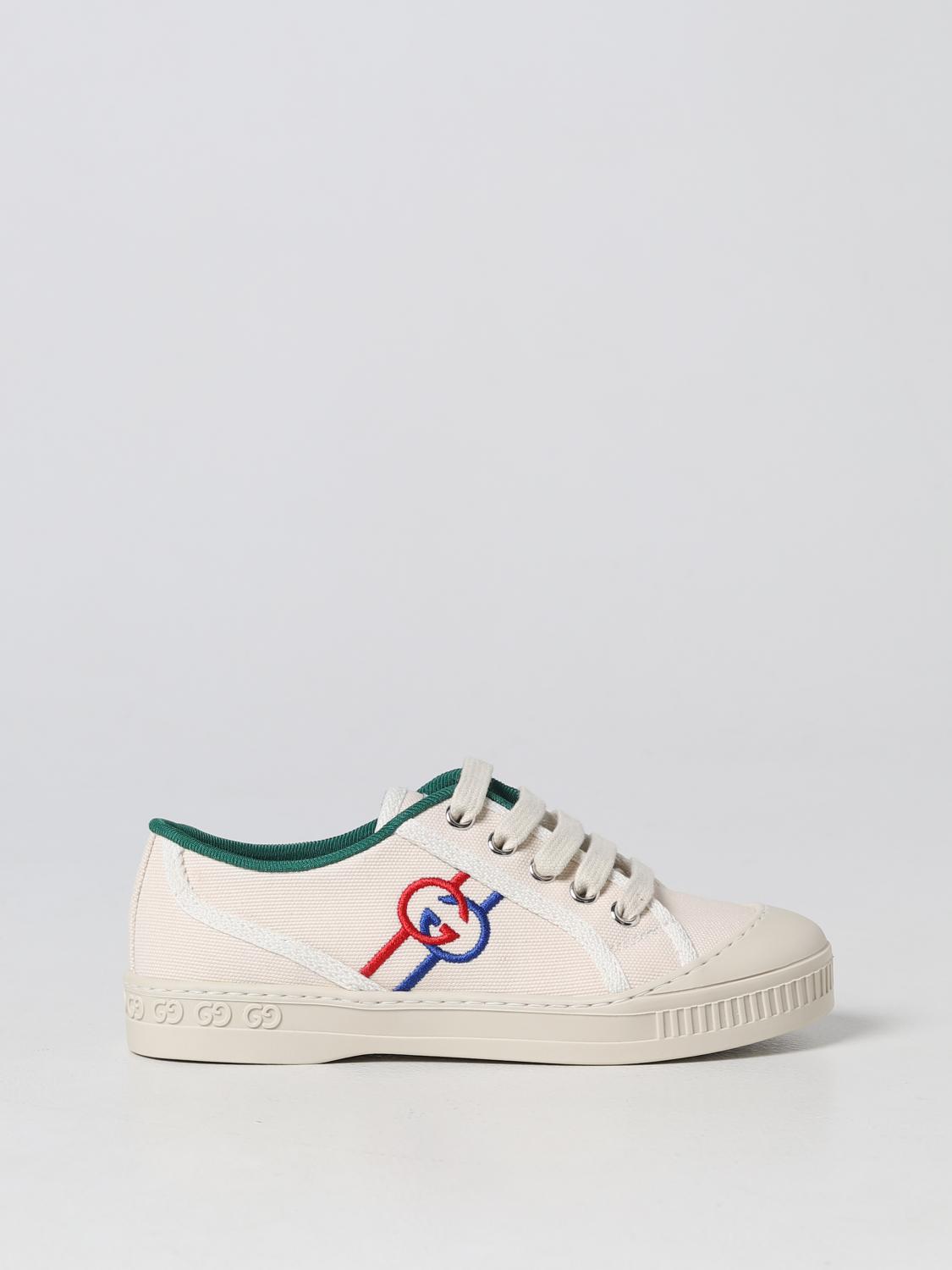 Gucci Sneakers Kids Yellow Cream
