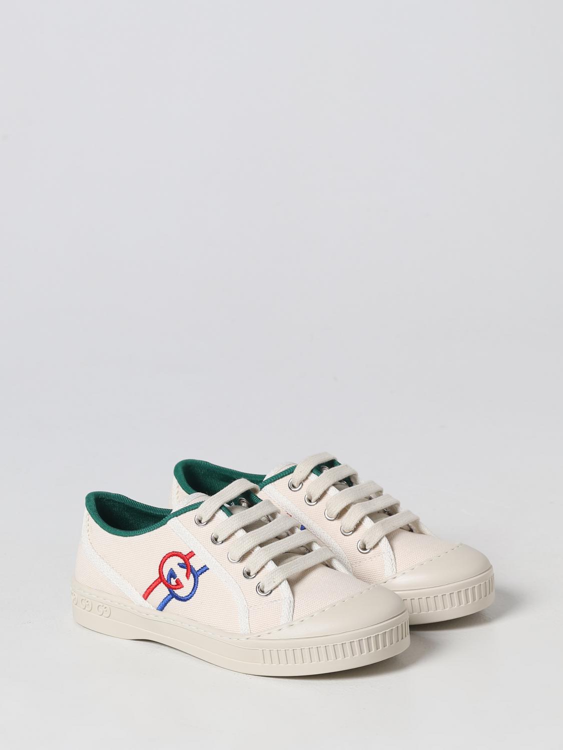 Gucci Sneakers Kids Yellow Cream