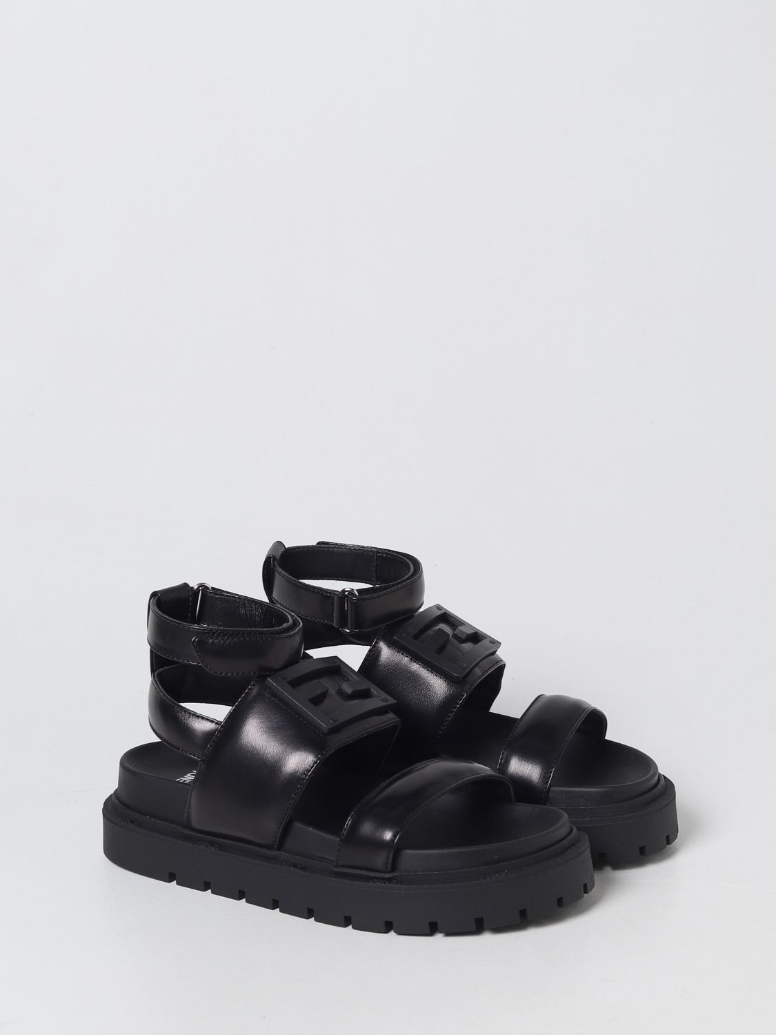 Fendi Shoes Kids Black