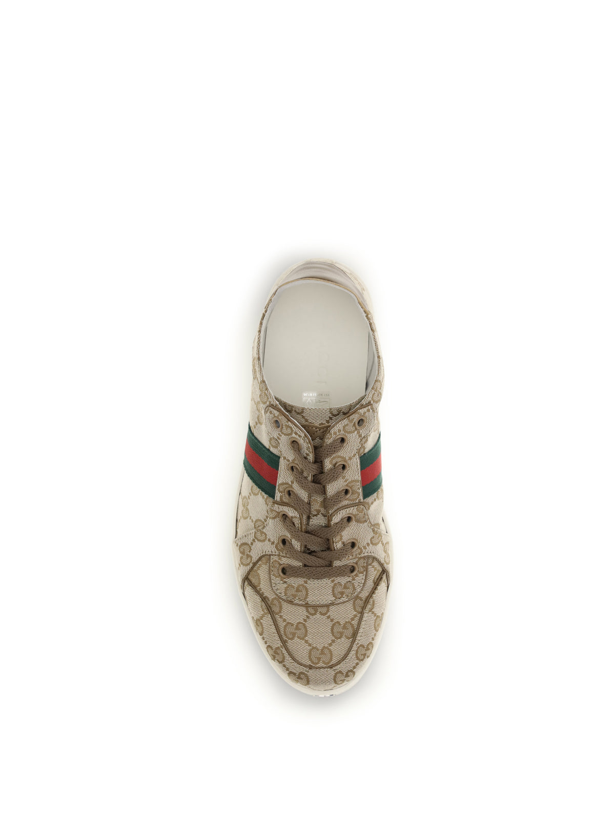 Gucci Stretch GG fabric Sneakers - Vint.Sand/Cashew/Vrv