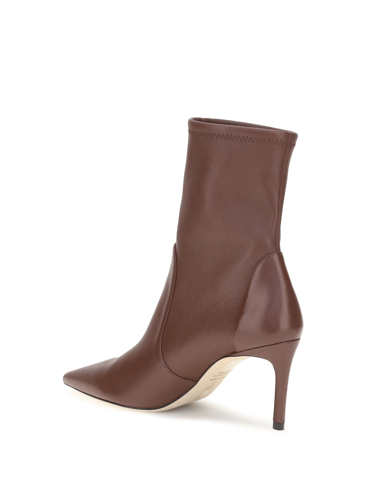 Stuart Weitzman Power Ankle Boots - Brownstone