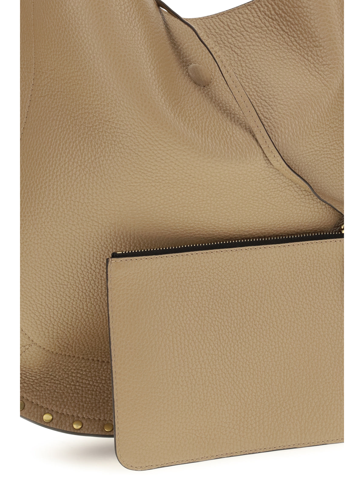 Isabel Marant Oskan Hobo Shoulder Bag - Cappuccino