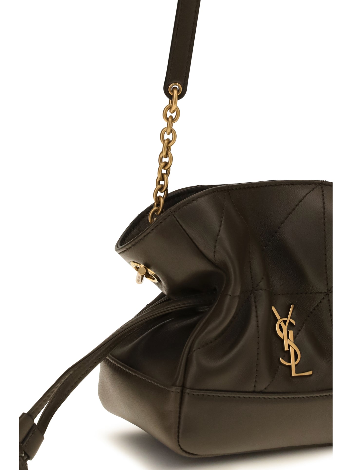 SAINT LAURENT Jamie mini leather Clutch Bag