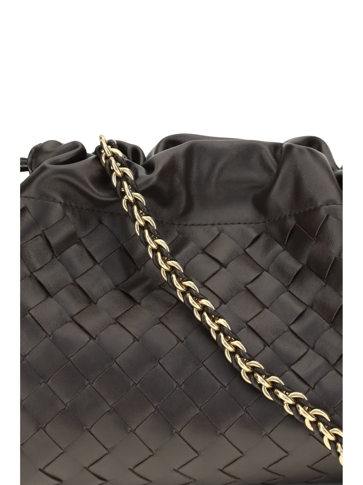 Bottega Veneta Drawstring Pouch - Fondant-M Brass