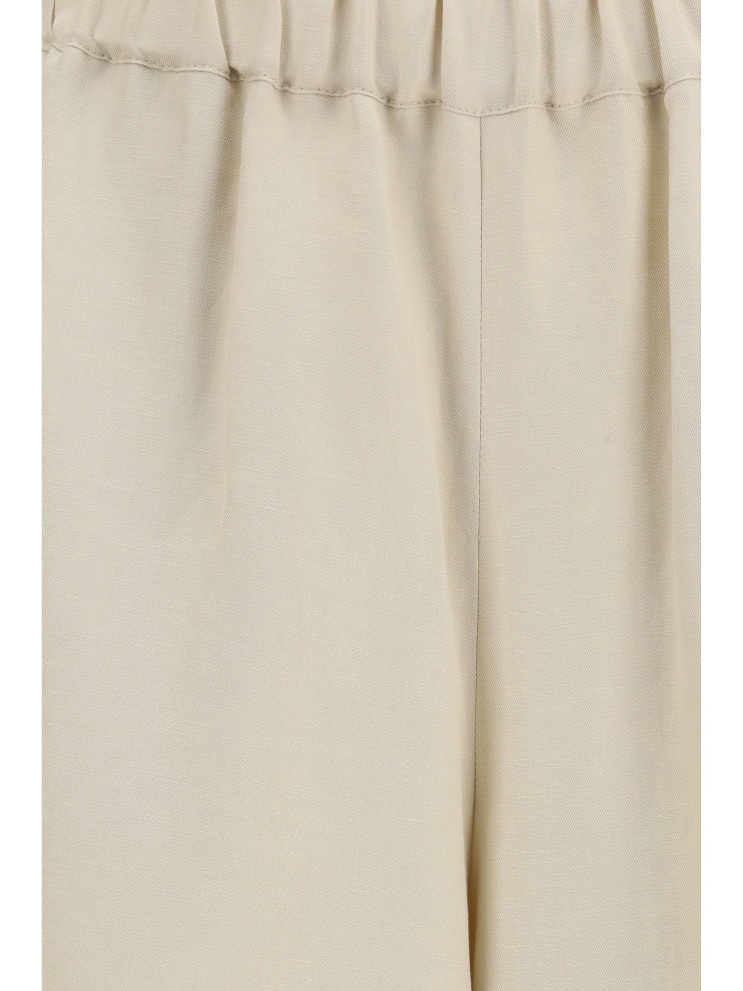 MAX MARA Wide-leg linen and silk Pants