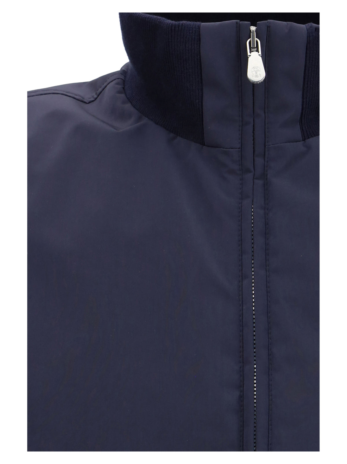Brunello Cucinelli Sleeveless Vest Jacket - Blu+Geyser