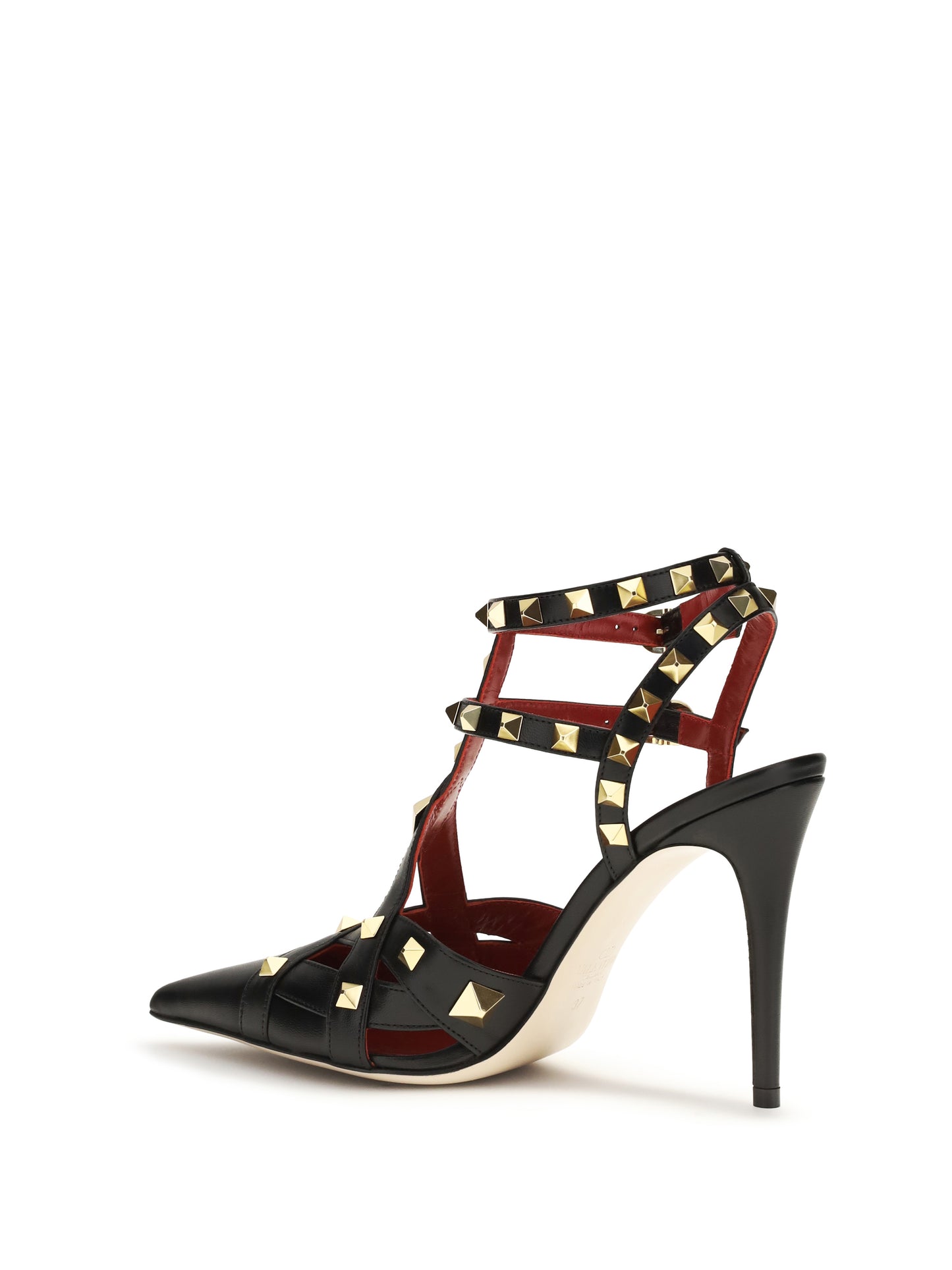 VALENTINO GARAVANI Studdy Décolleté in kidskin