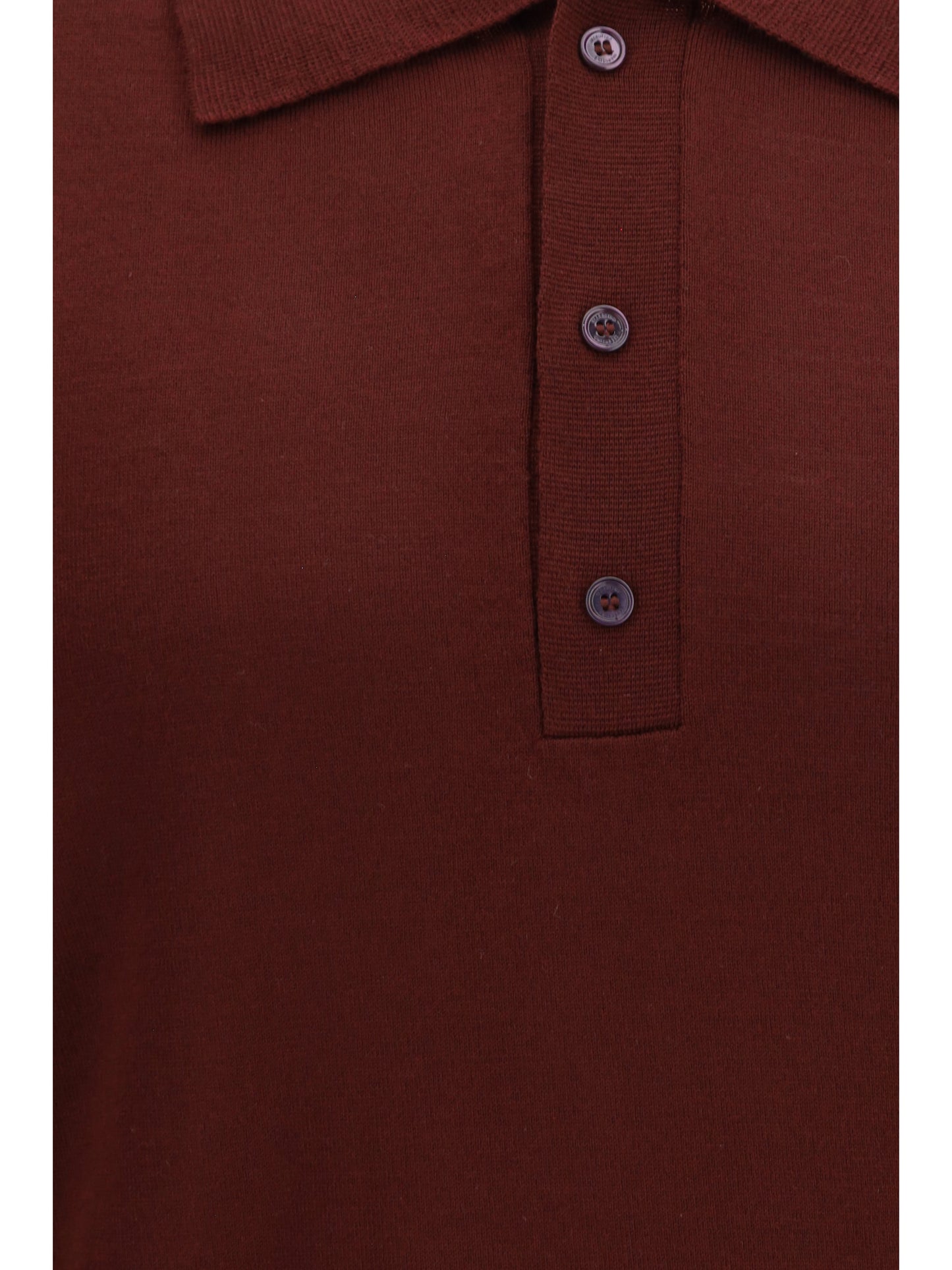 VALENTINO Wool Polo with VLogo embroidery