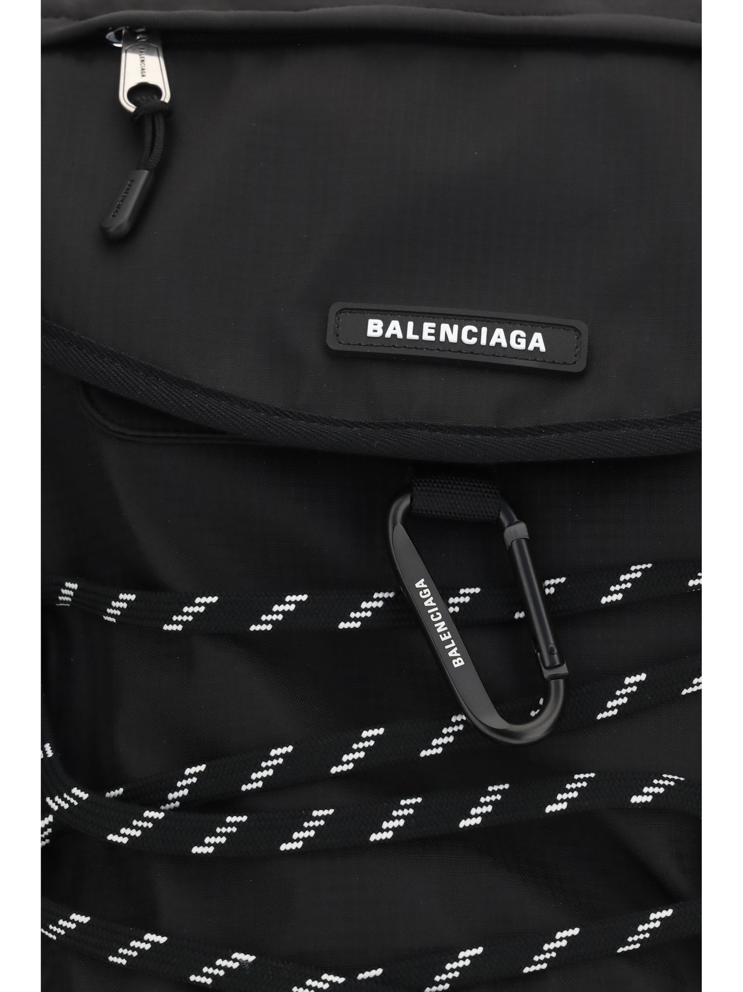 BALENCIAGA Metal carabiner detail Backpack