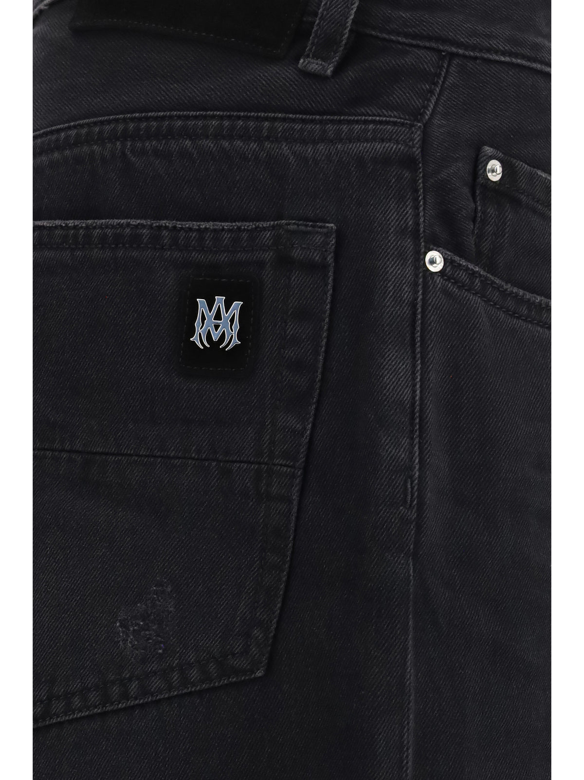 Amiri Wide-leg Jeans - Vintage Black