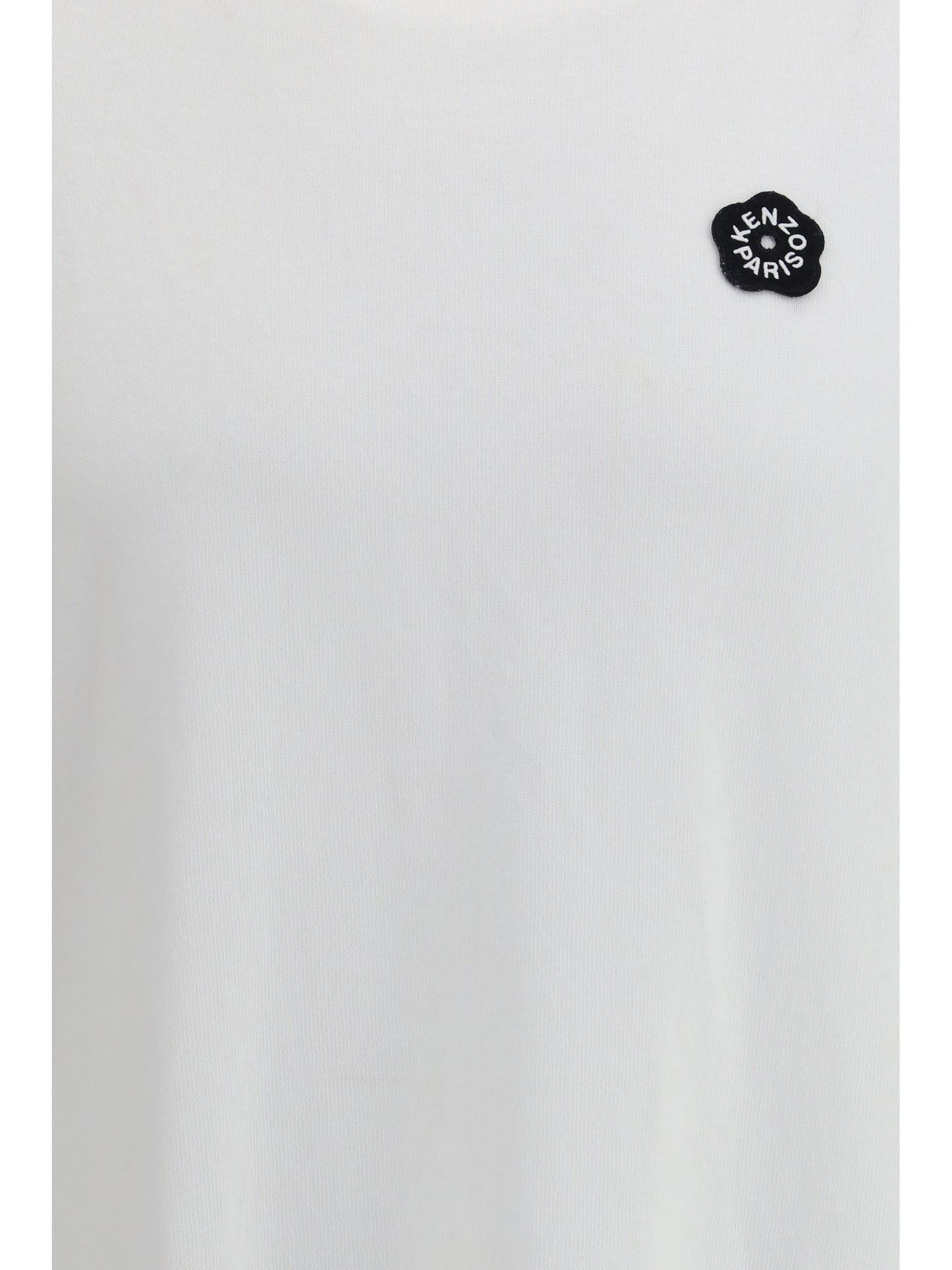 KENZO Cotton T-shirt embroidered with Boke Flower 2.0