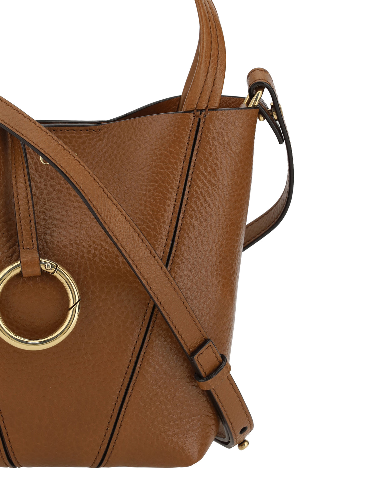 Chloé Spin Shoulder Bag - Clay Brown