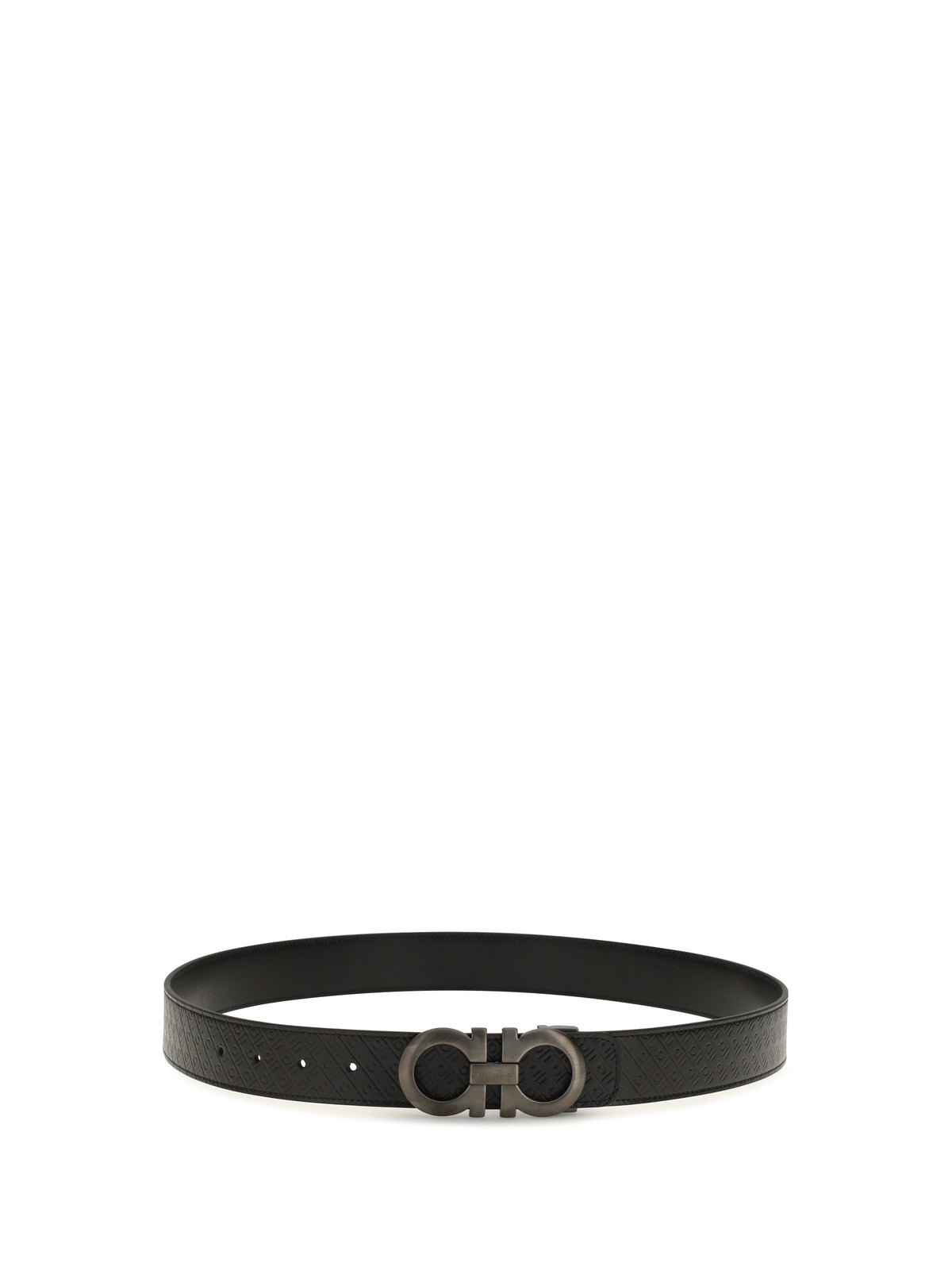 Ferragamo DOUBLE ADJUS BELT - Black
