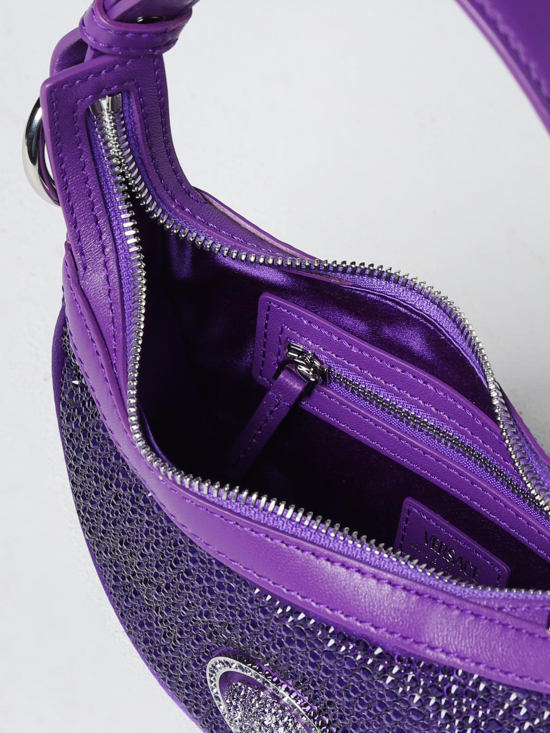 Versace Handbag Woman Violet