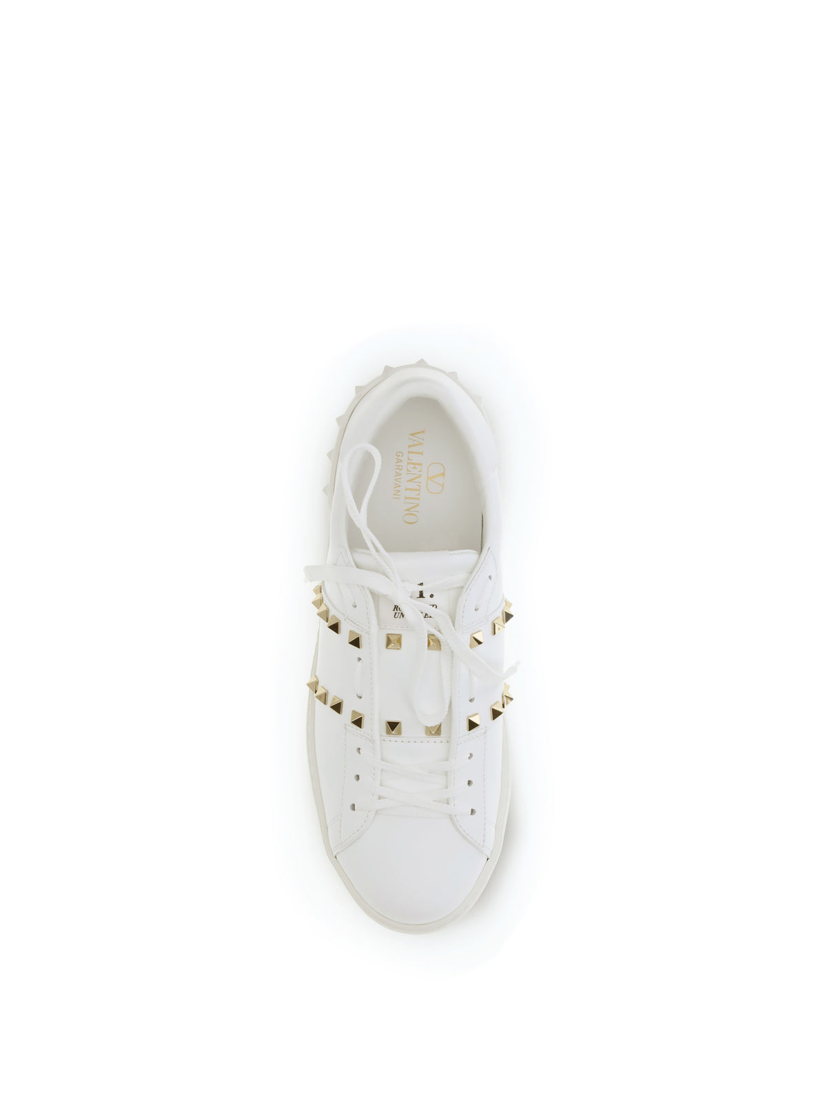 Valentino Garavani Rockstud Untitled Sneakers - White/White