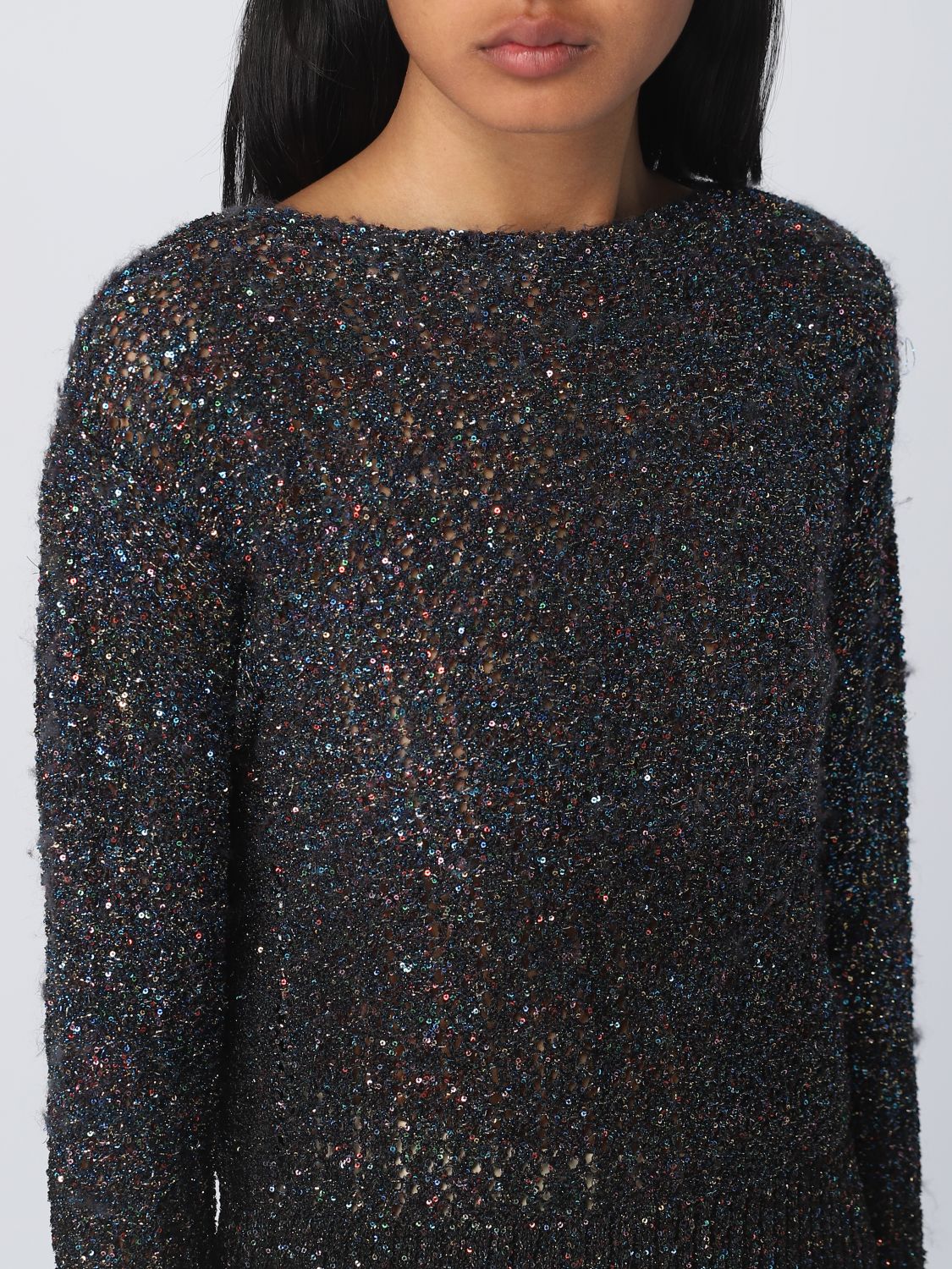 Maison Margiela Sweater Woman Blue