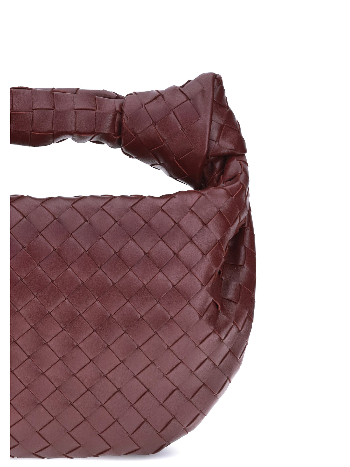 Bottega Veneta Teen Jodie Handbag - Barolo-Gold