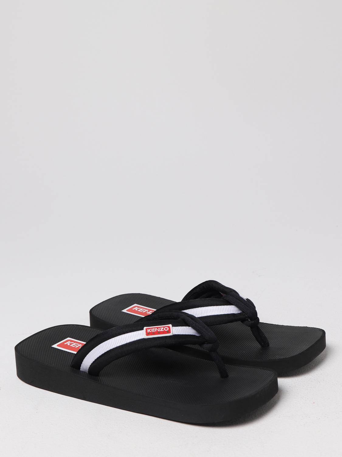 Kenzo Sandals Men Black