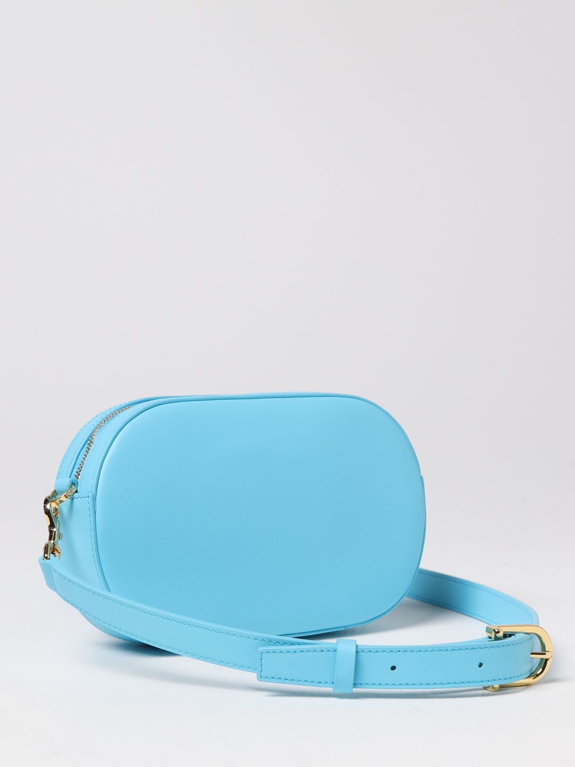 Mcm Mini Bag Woman Gnawed Blue