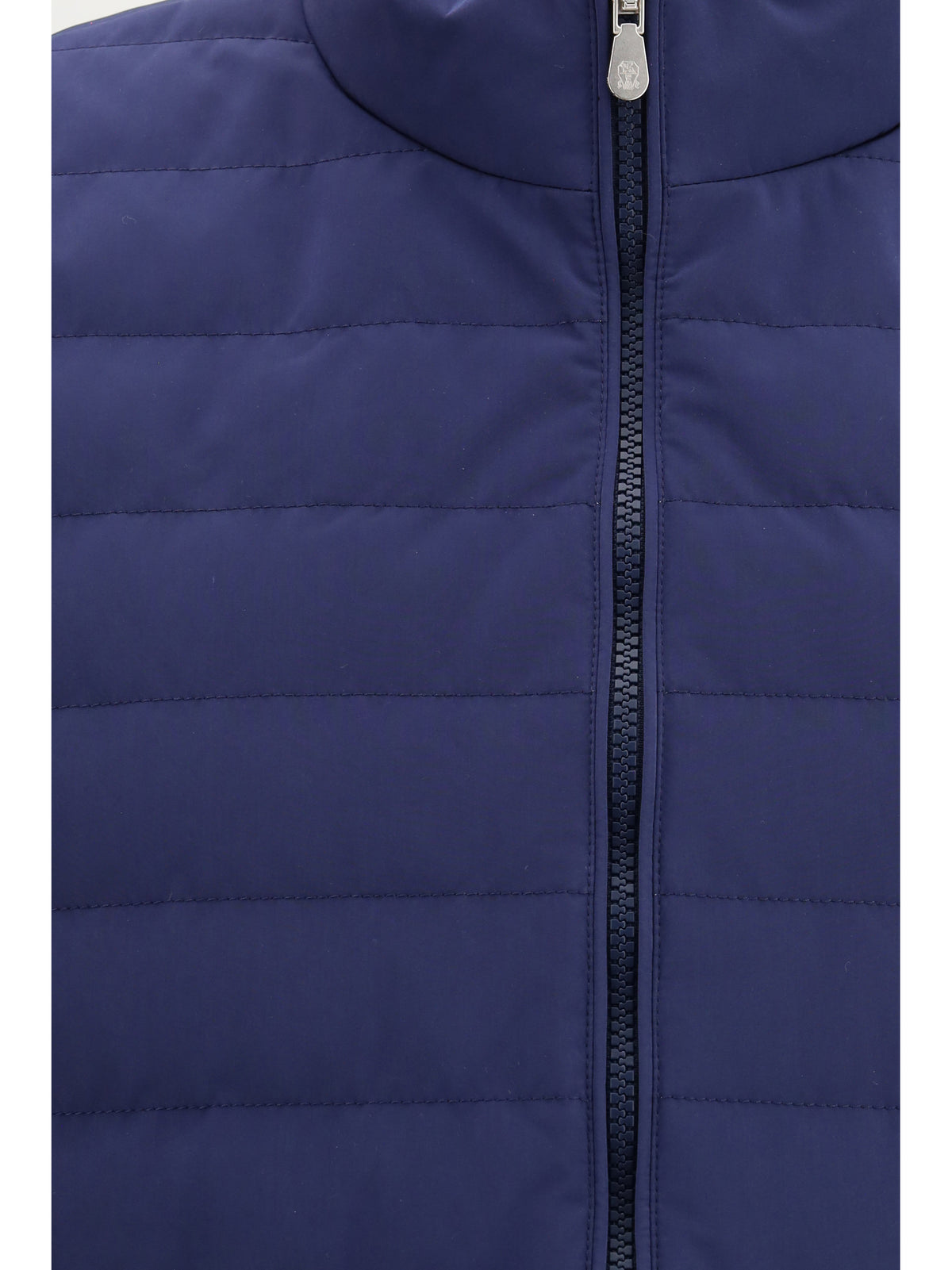 Brunello Cucinelli Quilted Vest Jacket - Blue Colorato+Geyser