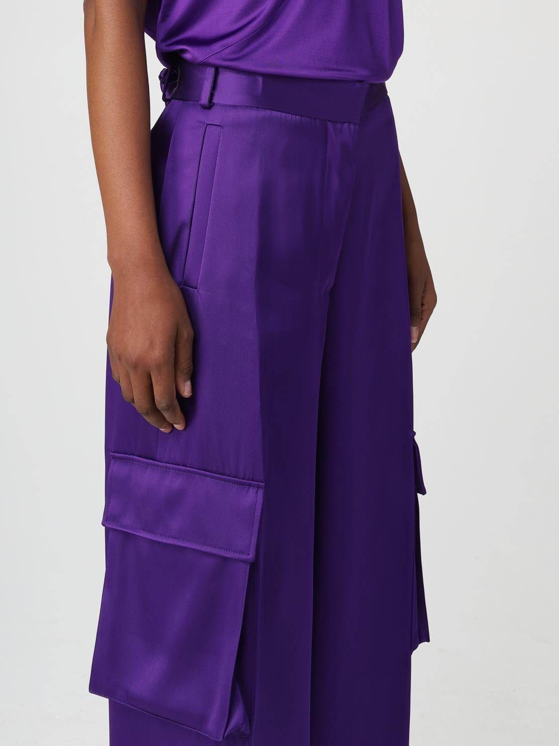 Versace Pants Woman Violet