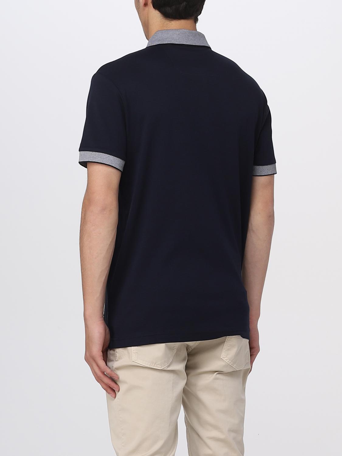 Boss Polo Shirt Men Blue