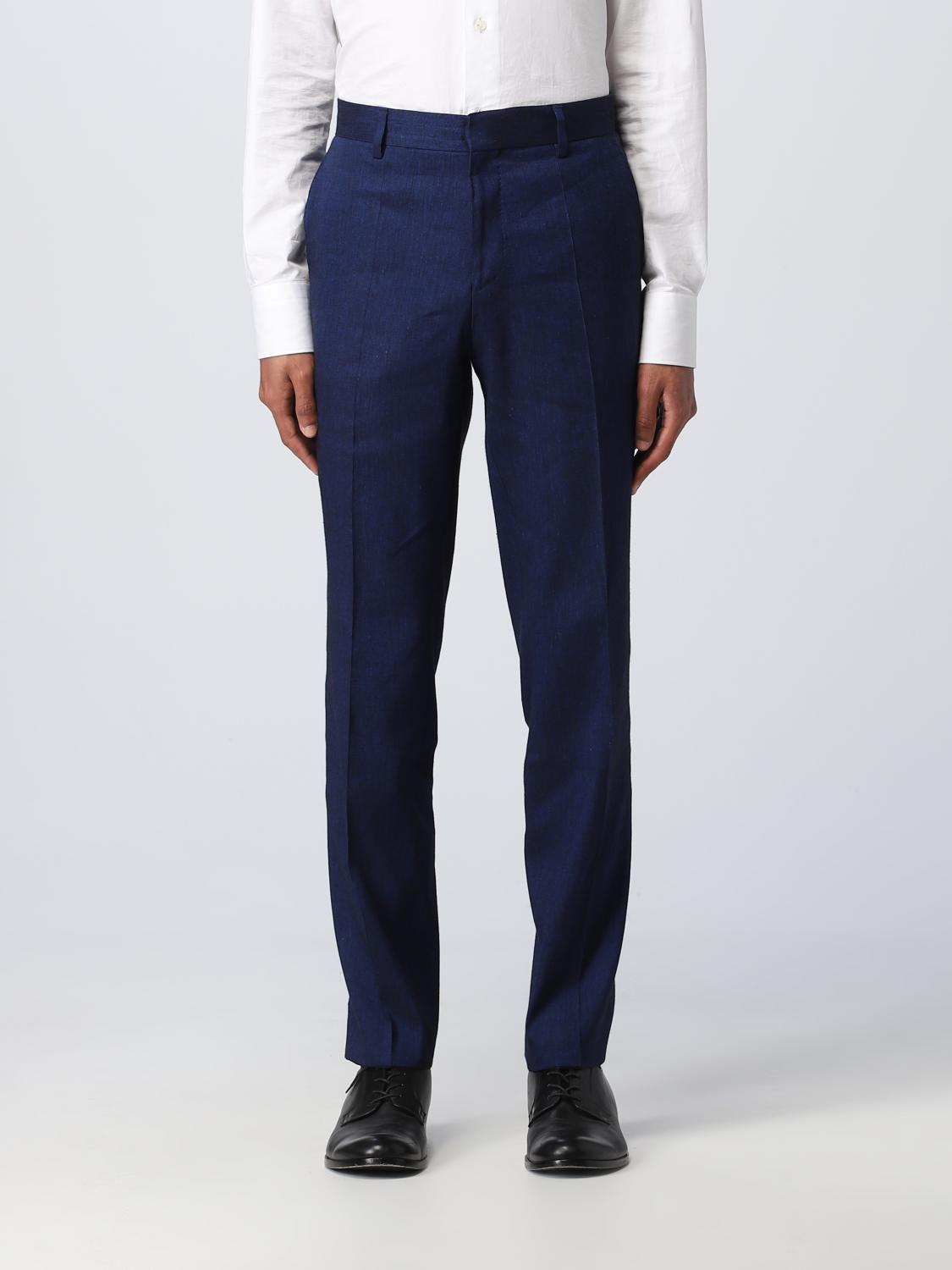 Boss Suit Men Blue