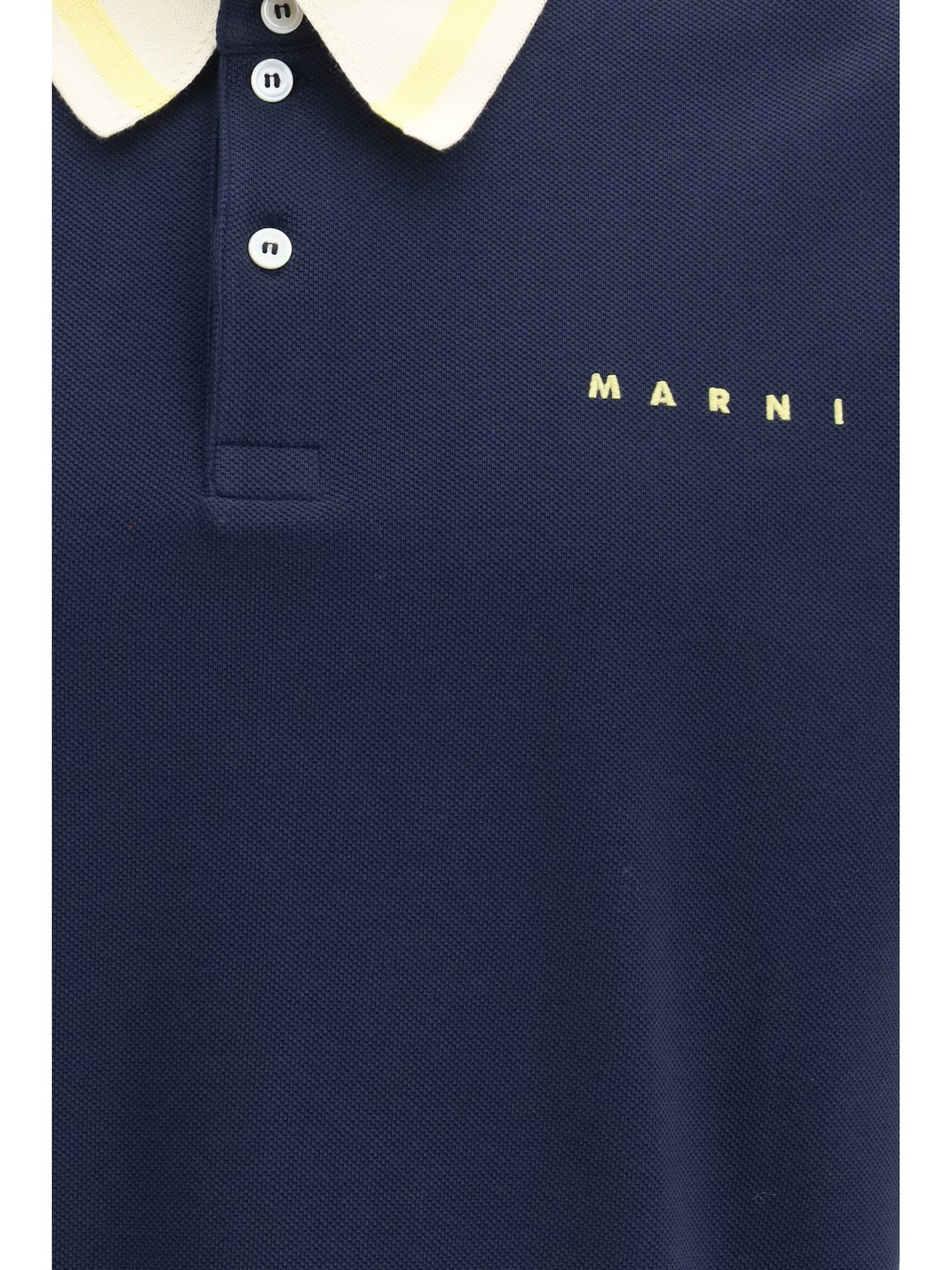 MARNI Piqué Polo Shirt