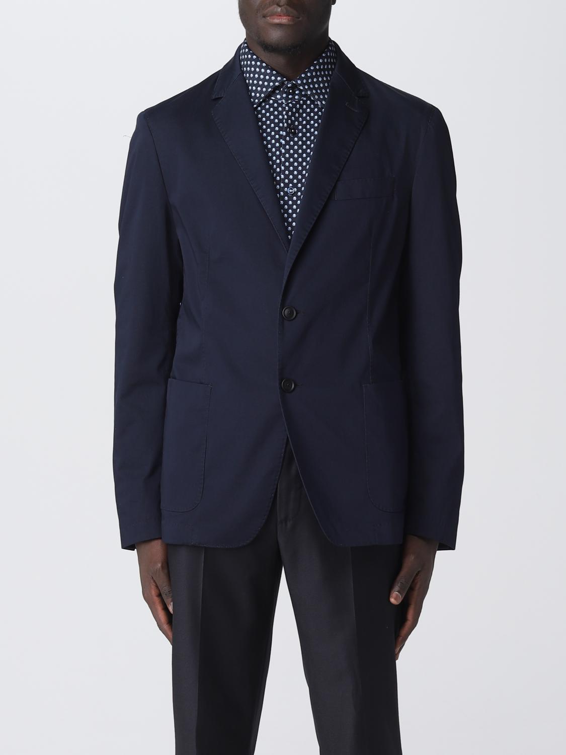 Boss Blazer Men Blue