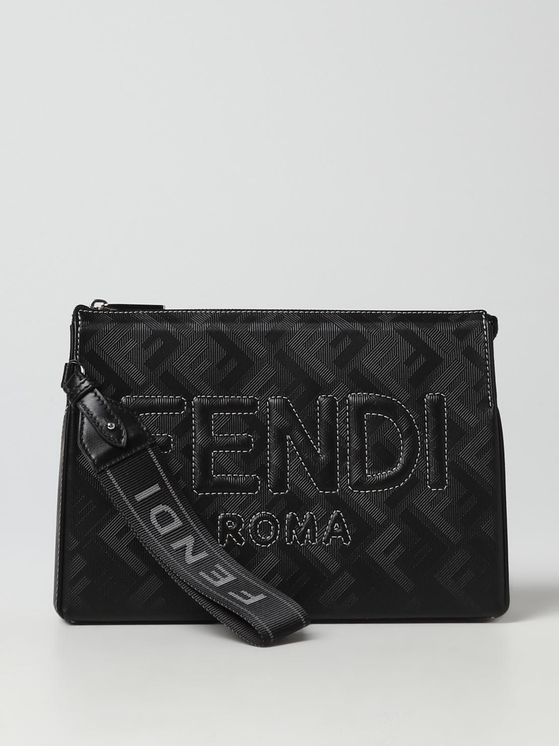 Fendi Briefcase Men Black