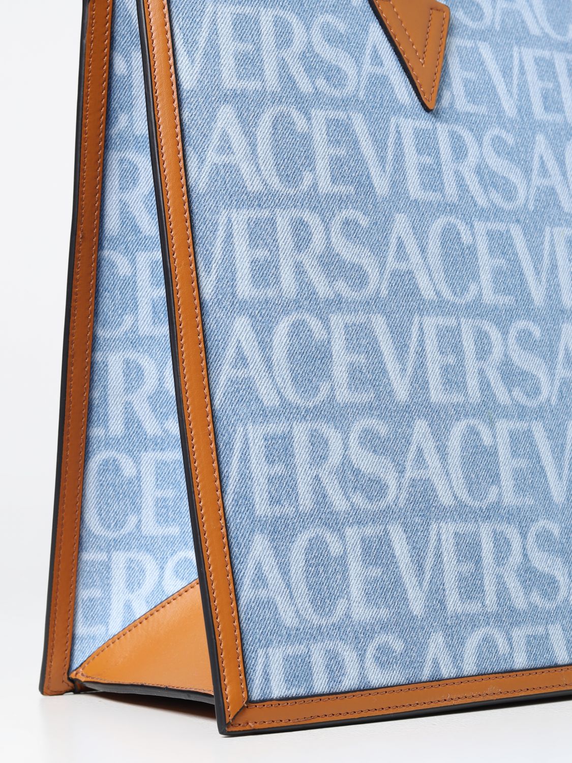 Versace Bags Men Blue