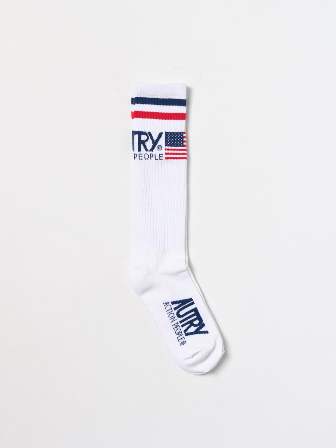 Autry Socks Men White