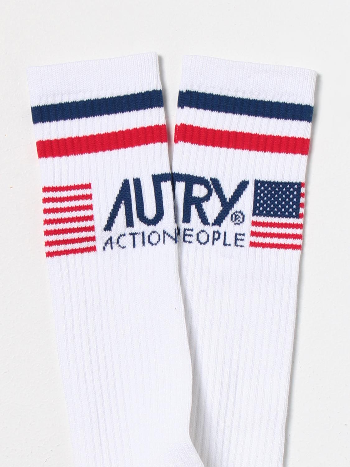 Autry Socks Men White