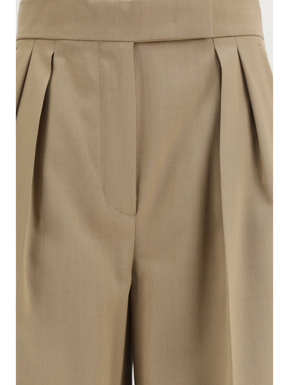 Max Mara Quorum virgin wool Pants - Hazelnut
