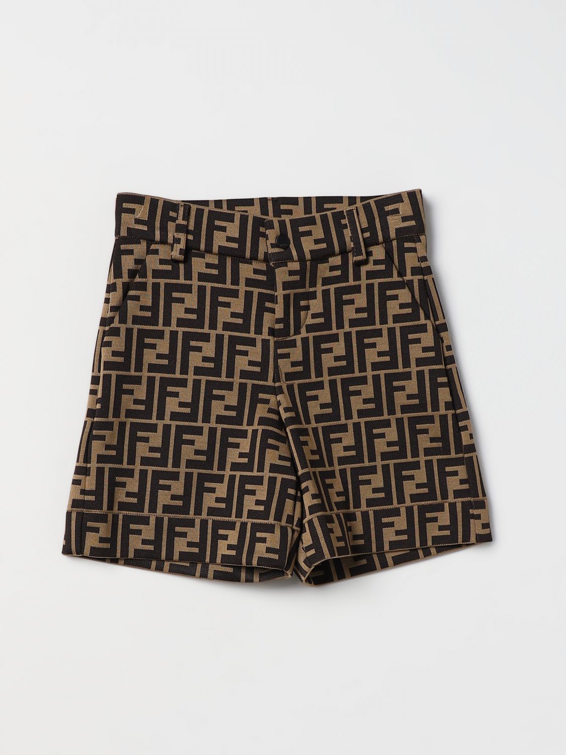 Fendi Short Kids Brown