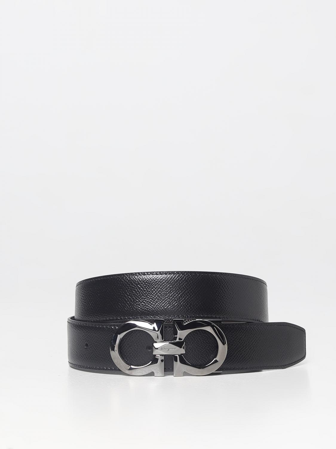 Ferragamo Belt Men Black