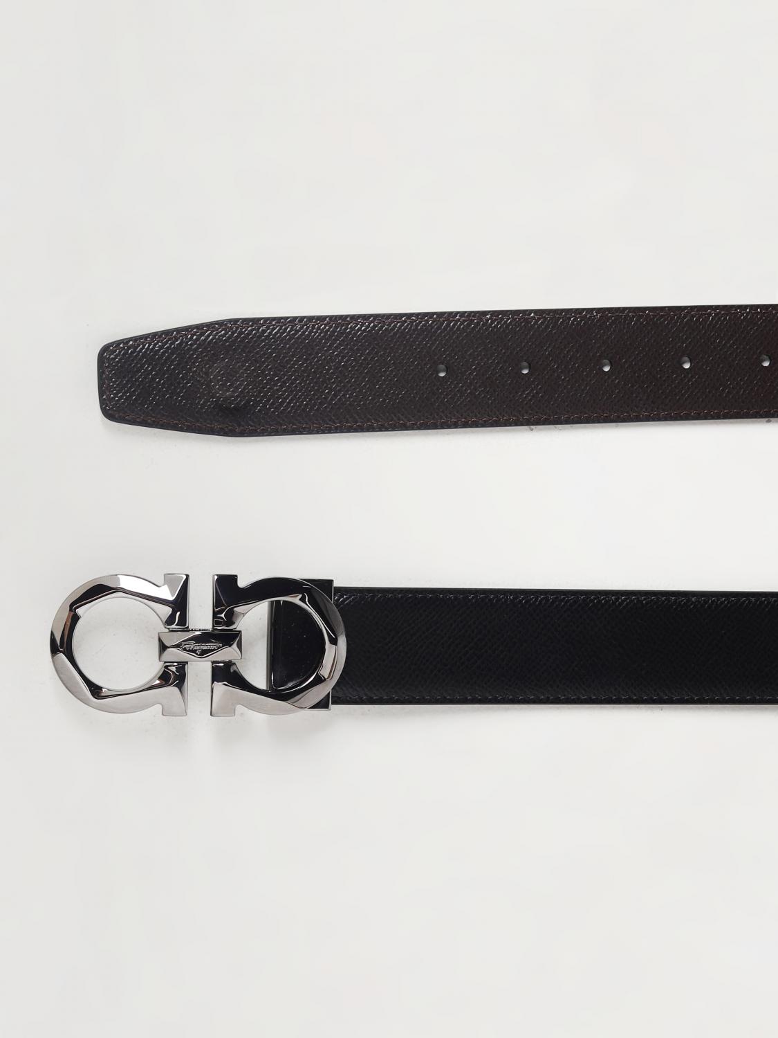 Ferragamo Belt Men Black