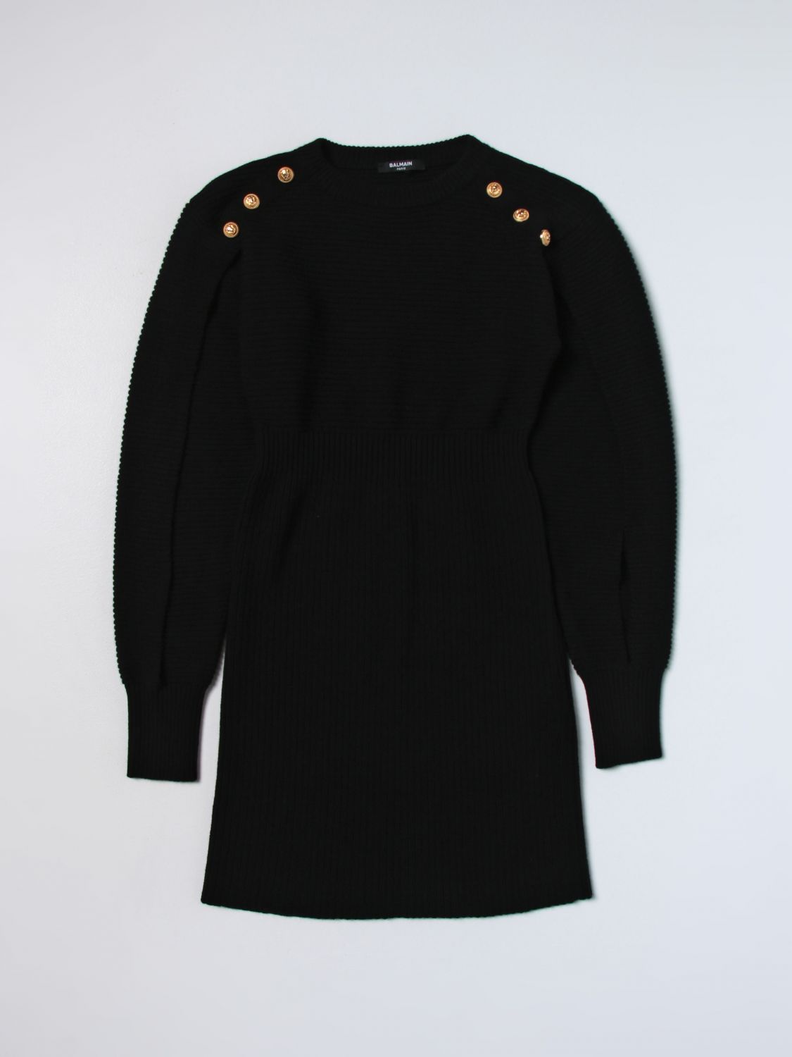 Balmain Dress Kids Black