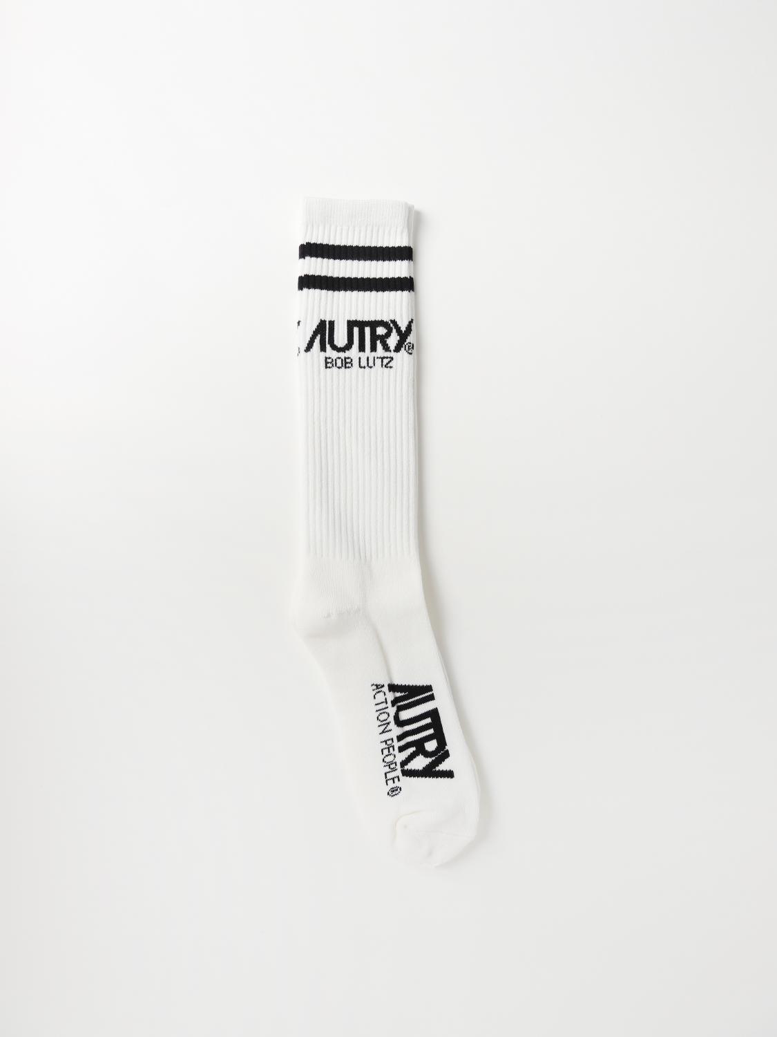 Autry Socks Men White