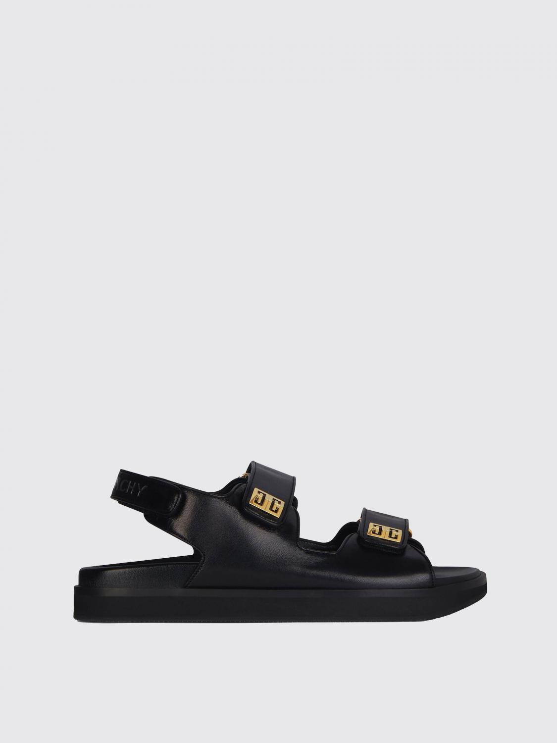 Givenchy Flat Sandals Woman Black