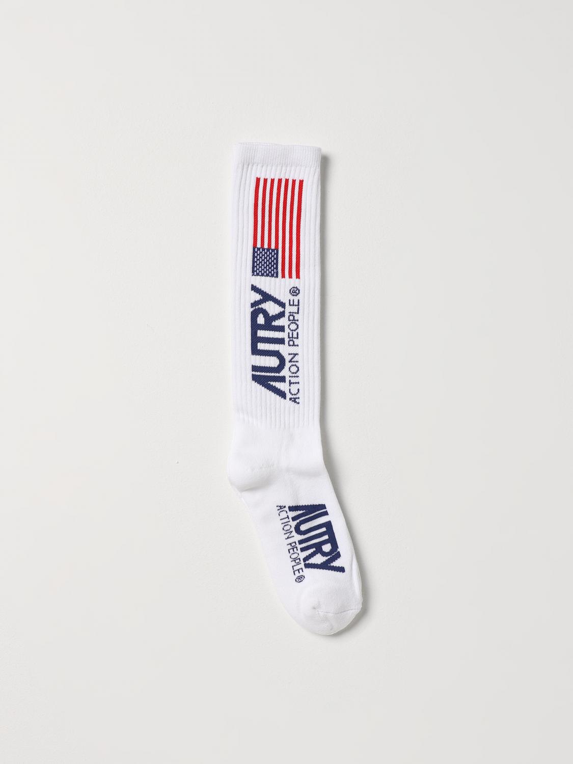 Autry Socks Men White