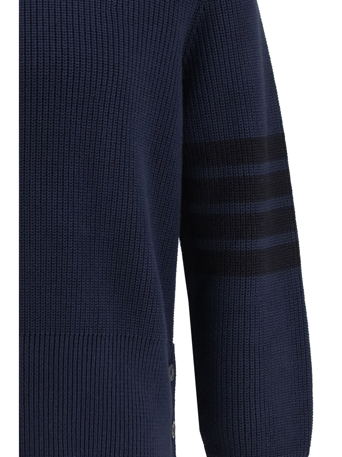 Thom Browne Cotton crewneck Sweater - Navy