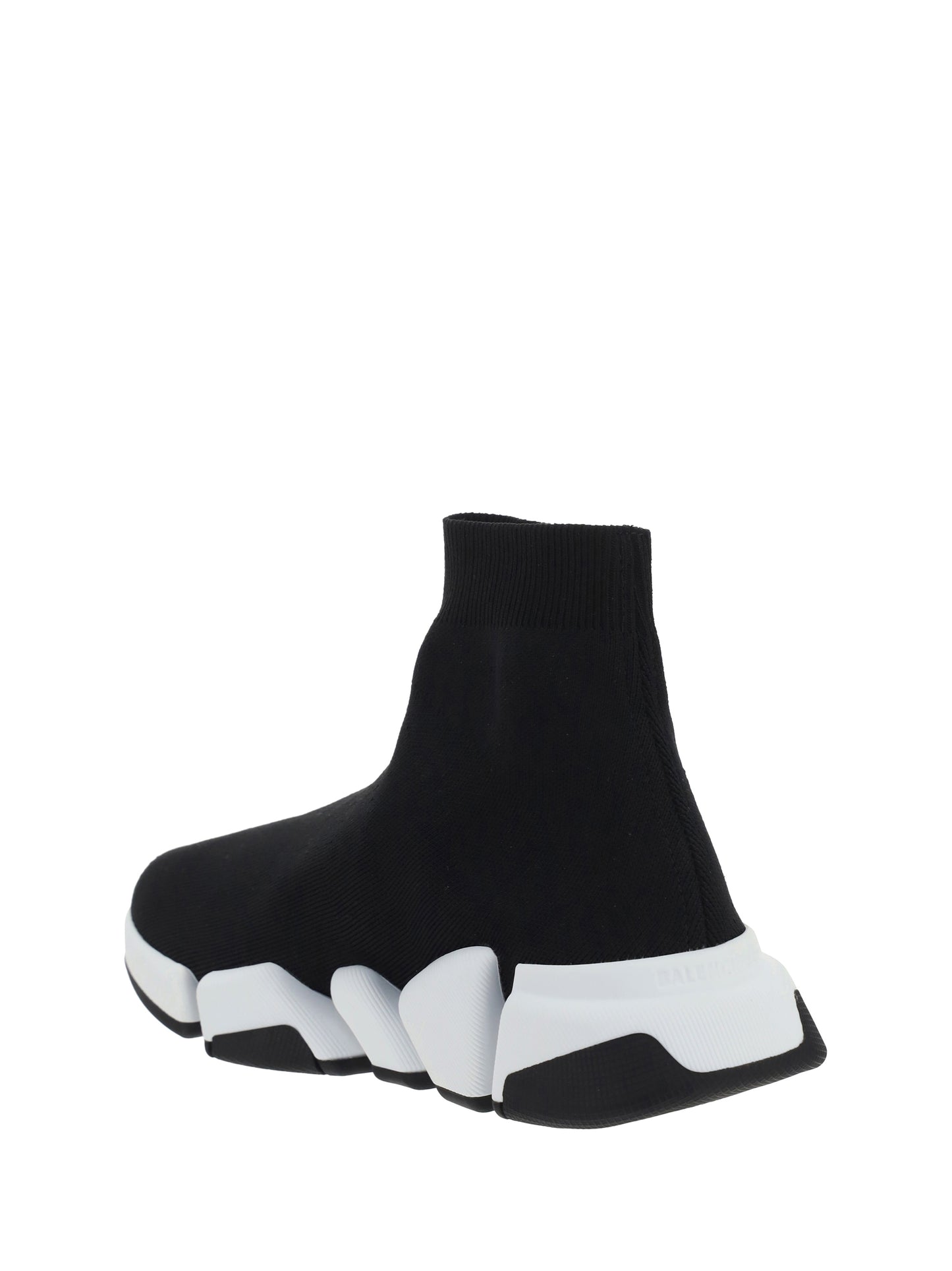 Balenciaga Speed Sneakers - Black/White/Black