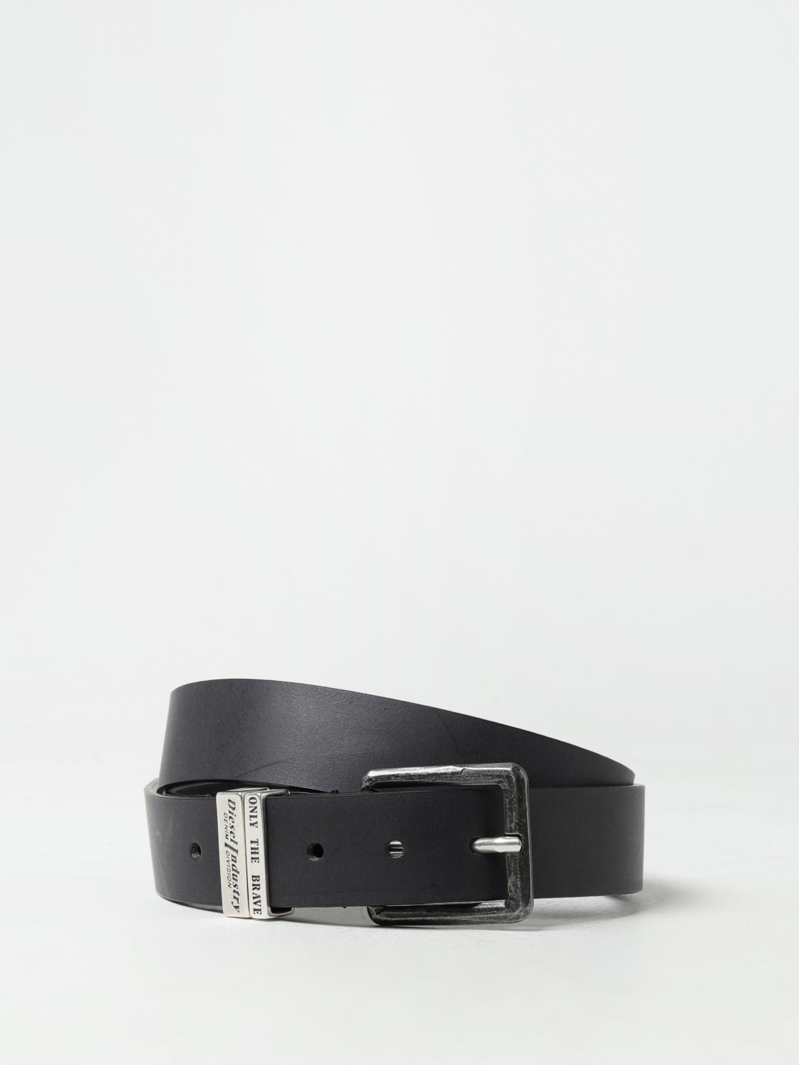 Diesel Belt Men Black