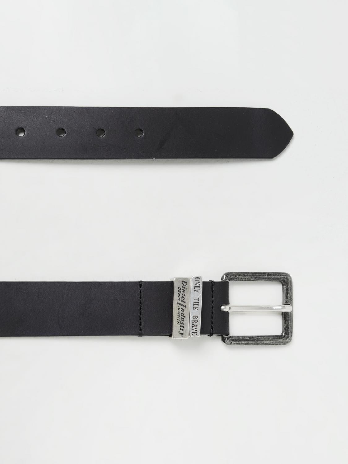 Diesel Belt Men Black