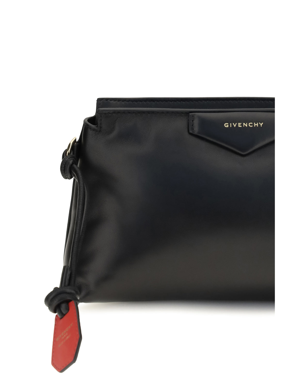 Givenchy Antigona Bomber lambskin Pouch - Black