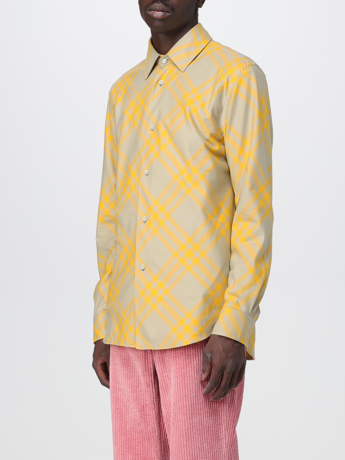 Burberry Shirt Men Beige