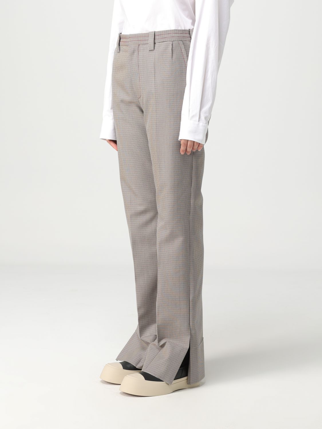 Marni Pants Woman Burgundy