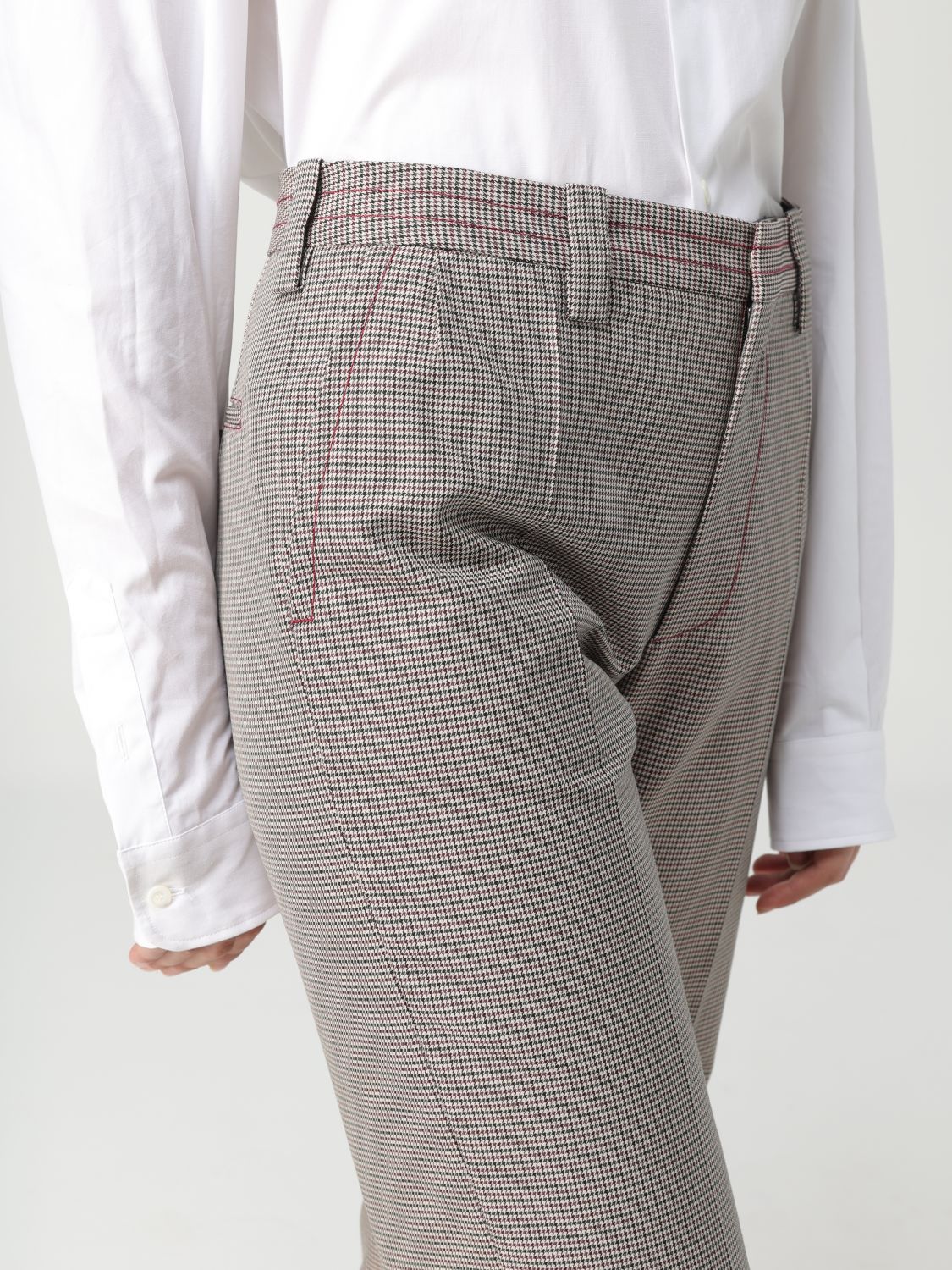 Marni Pants Woman Burgundy