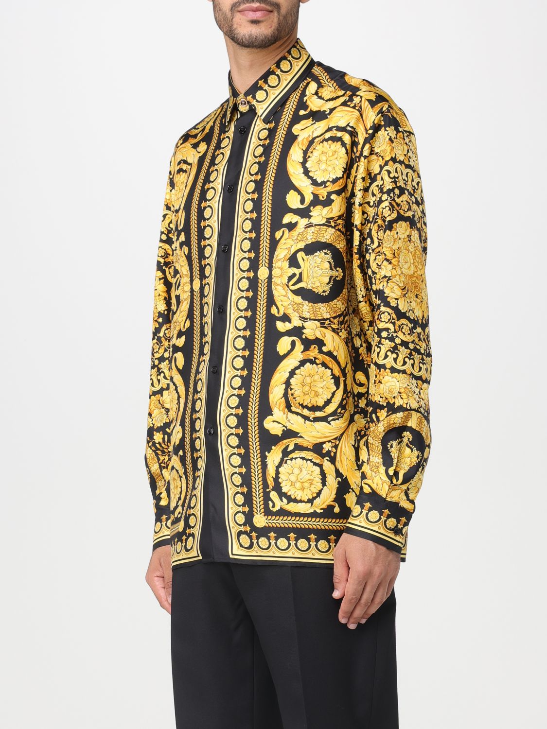 Versace Shirt Men Black